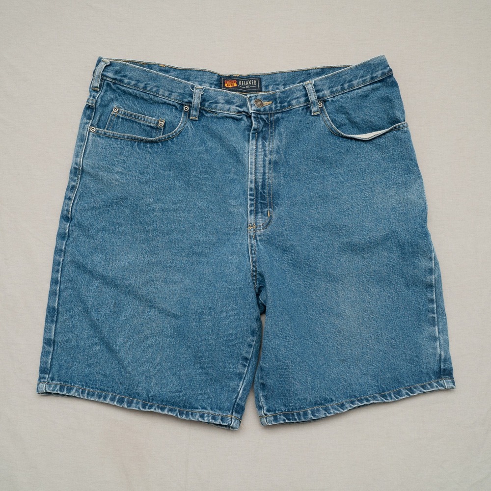 Vintage‎ 90s 2000s Route 66 Relaxed Fit Baggy Denim Jean Shorts Jorts 38x9